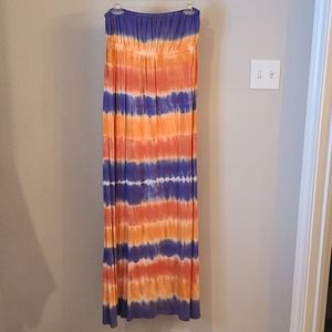 Tie Dye Maxi Dress